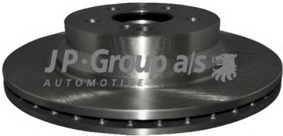 JP GROUP 1363201600 -  Диск тормозной задний вентилируемый